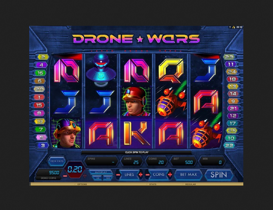 Drone Wars Internet Slot